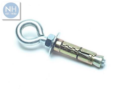 Anchor Bolt Eye M8 10 Per Bag - 10EYE8 