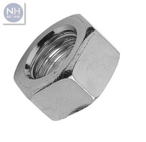 Hexagon Nut BZP M10 50 Per Bag - 50NUT10 