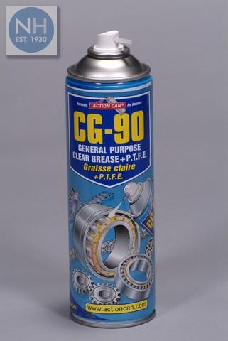 Action Can CG90 Clear Grease Spray - ACLCG90 