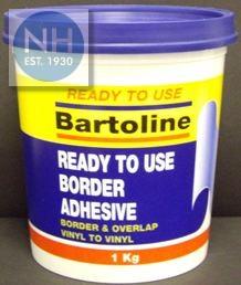 Bartoline Border/Overlap Adhesive 1kg - BARBORDER1 
