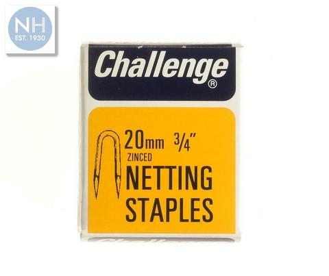 Bayonet 11204 Netting Staples 20mm Display of 24 Boxes - BAY11204 
