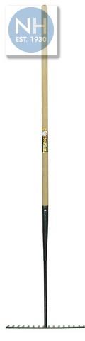 Bulldog Asphalt Rake Wooden Handle BARW - BULBARW 