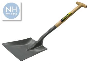 Bulldog No.2 Square Mouth Ash Shaft Shovel MYD Handle - BULRSTSQD 