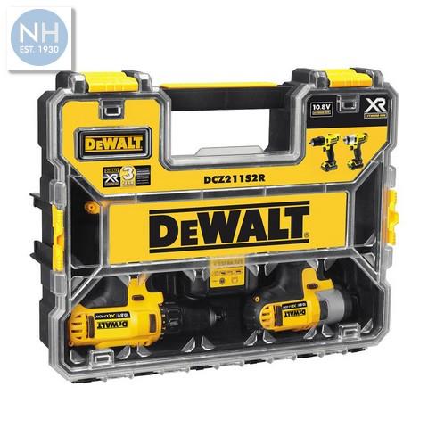 Dewalt 10.8V Drill Driver/Impact Kit - DEWDWDCZ211S2R 