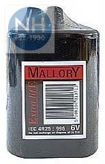 6V Lantern Battery Ultramax 996/4R25 - DUR4R25 