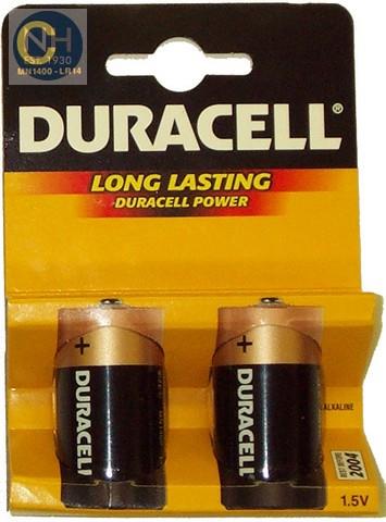 Duracell C Batteries Card of 2 - DURMN1400 