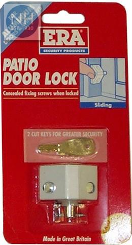 ERA 100-12 White Patio Lock - ERA10012 