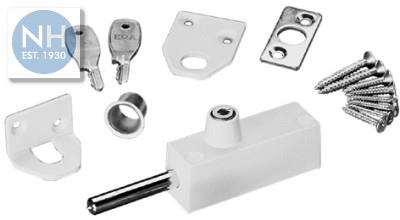 ERA 807-12 White Multi-Purpose Door Bolt - ERA80712 