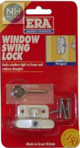 ERA 809-12 White Swing Lock - ERA80912 