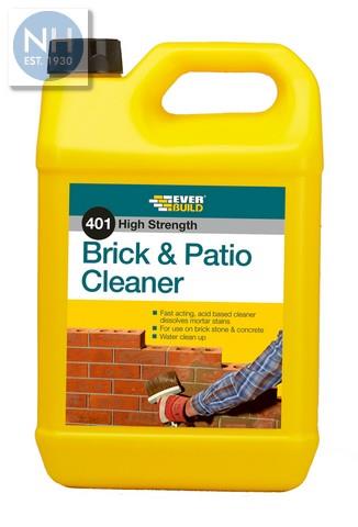 Everbuild 401 Brick and Patio Cleaner 1L - EVEBC1L 
