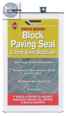 Everbuild 409 Block Paving Seal 5L - EVEBLOCKSEAL5 