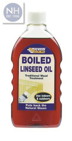 Everbuild Boiled Linseed Oil 500ml - EVEBOILLIN 