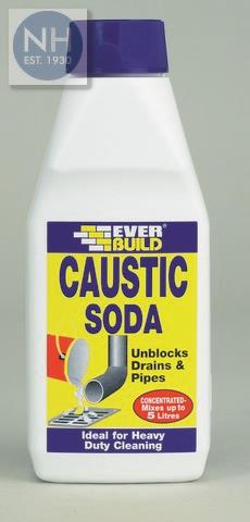 Everbuild Caustic Soda Powder 500g - EVECAUSTIC 