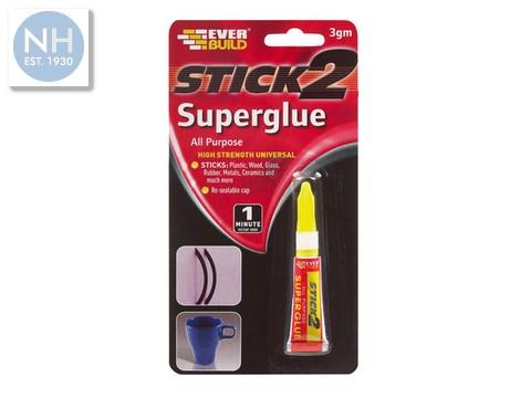 Stick2 All Purpose Superglue Tube - EVECS2SUP03 