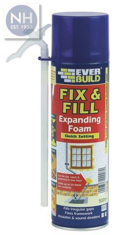 Everbuild Fix and Fill Foam 500ml - EVEEVFF5 