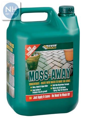 Everbuild Moss Away Concentrate 5L - EVEMOSS5 - SOLD-OUT!! 