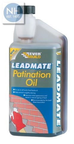 Everbuild Lead Mate Patination Oil 500ml - EVEPATOIL05 