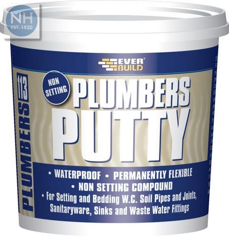 Everbuild 113 Plumbers Putty 750g - EVEPLUMB7 