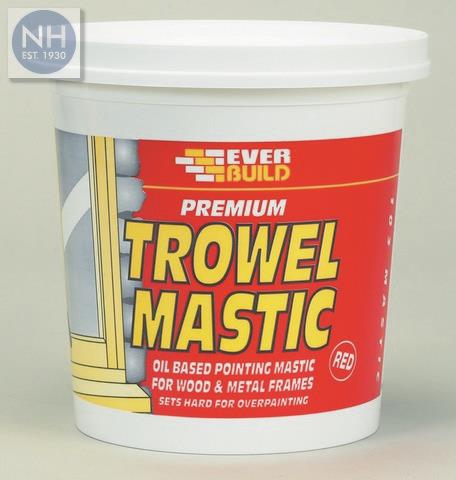 Everbuild 103 Red Trowel Mastic 3kg - EVETROWRD 