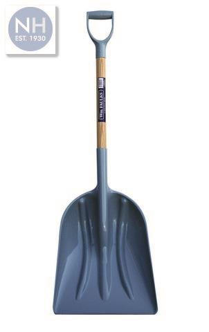 Faulks Polypropylene Grain Shovel Grey - FAU119ABSGRE 