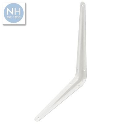 4" x 3" White Shelf Bracket - FDL24043 