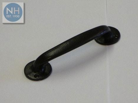 6" White Pull Handle Offset 75 - FDL75 