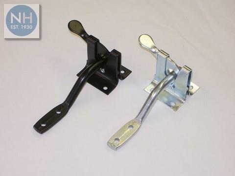 Black Auto Gate Latch Pre Packed 1819 - FDLSP1819BJ 