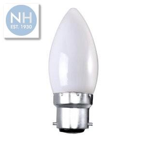 Status Candle Light Bulbs 40W BC= 5pk/2 - HNH40SCBCC2PKX5 - DISCONTINUED 