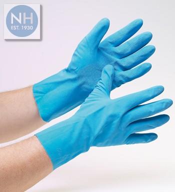 Powder Free Nitrile Gloves Box 100 L - HNHBLUENITRILEL 