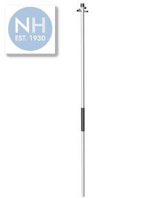 Galvanised Clothes Post and Socket 2.4m - HNHPOST 