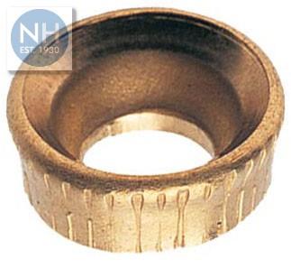 SCREW CUP SOCKET 10 BRASS - HNHSCS10B 