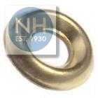 SCREW CUP WASHER 11-12 BRASS - HNHSCW12B 