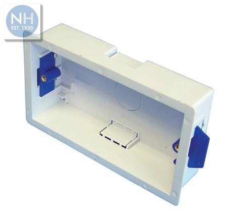 Status Dry Lining Box 2 Gang - HNHSDLPB2GB6 