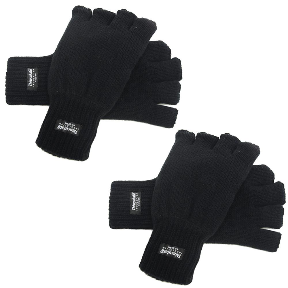 Fingerless Winter Gloves - HNHWHF 