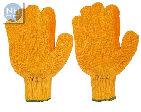 Yellow Criss Cross Gloves - HNHYCC 
