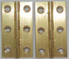 B4101 S/D BRASS BUTT HINGES 3 X 2 Solid Brass Butt Hinges 3x2" - MPSB4101BULK 