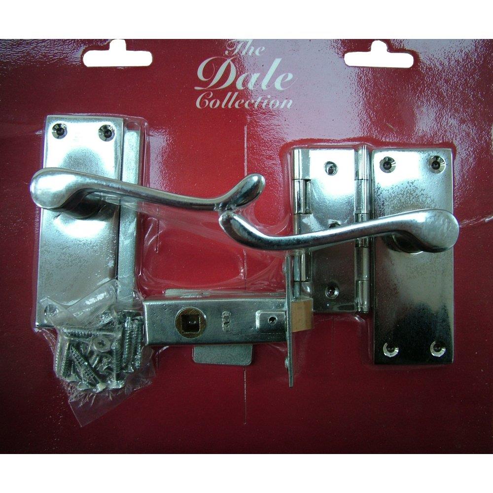 Securit DP0047 Victorian Scroll Latch Door Pack - MPSDP0047 