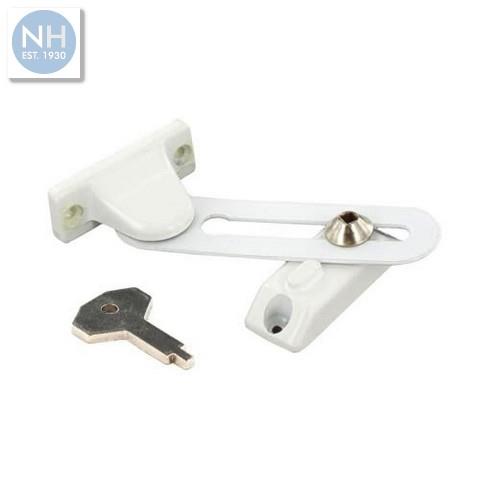 Securit S1043 Window restrictor white - MPSS1043 