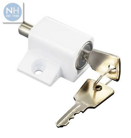 Securit S1053 Window/patio door lock whit - MPSS1053 