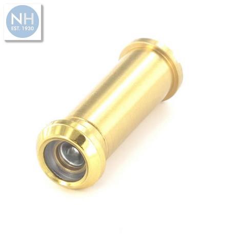 Securit S1650 Door viewer 160 brass - MPSS1650 