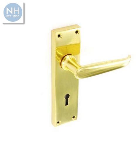 Securit S2200 150mm Victorian lock handles - MPSS2200 