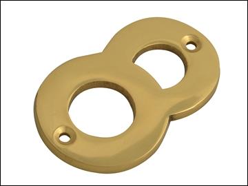 Securit S2488 50mm Brass numeral No 8 - MPSS2488 