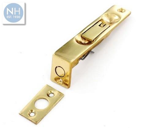 Securit S2546 150mm Brass flush bolt - MPSS2546 