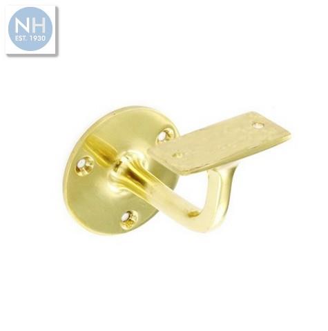 Securit S2575 63mm Brass handrail bracket - MPSS2575 