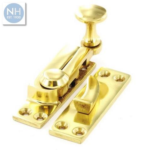 Securit S2585 63mm Brass sash fastener arm - MPSS2585 