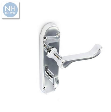 Securit S2712 170mm Chrome shaped bath han - MPSS2712 