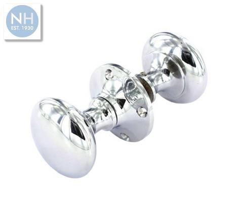 Securit S2924 50mm Chrome rim knob set - MPSS2924 