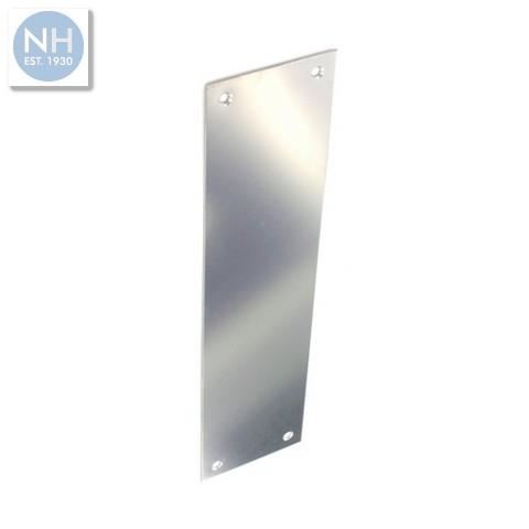 Securit S2935 300mm Chrome finger plate - MPSS2935 