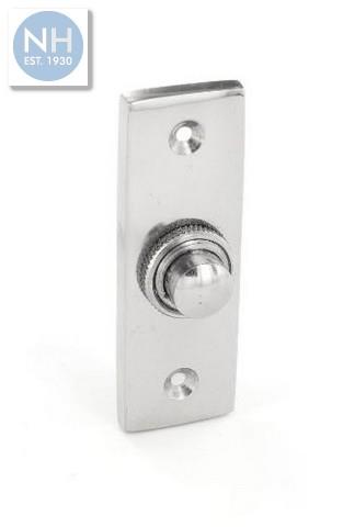 Securit S2942 75mm Chrome bell push - MPSS2942 