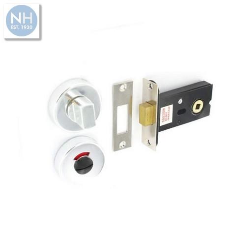 Securit S3035 50mm Aluminium thumbturn with deadbolt - MPSS3035 